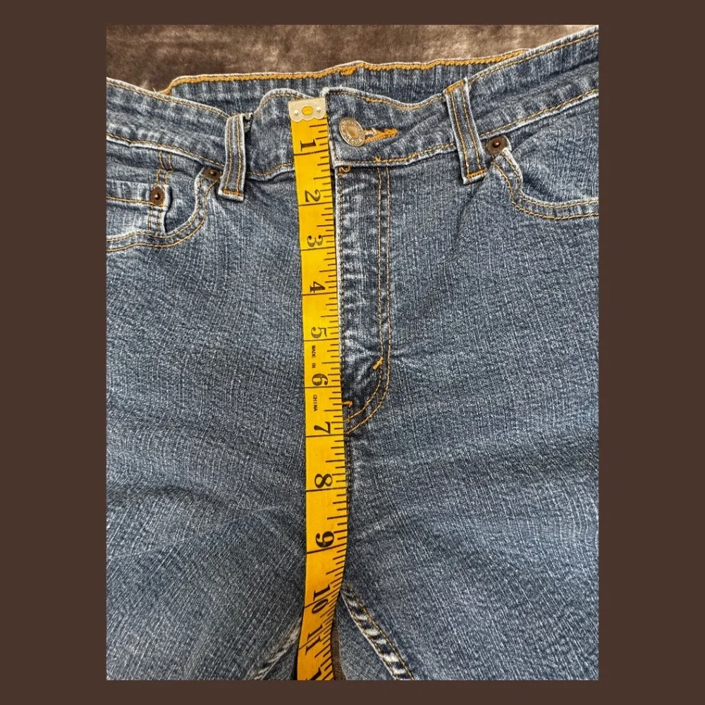 Y2K, Classic early 2000s‎ vibes Levi's 519 Blue Jeans Size 11Jrs Low Rise Flare
